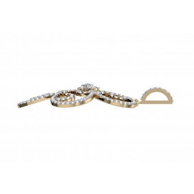 Ethereal Design Diamond Pendant